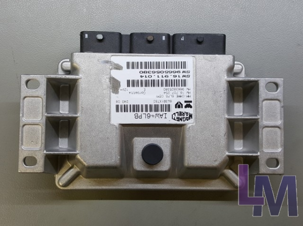 ECU Iaw 6lpb HW9663805380 SW9665056380